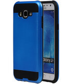 Blauw BestCases Tough Armor TPU back cover voor Hoesje voor Samsung Galaxy J7 2015