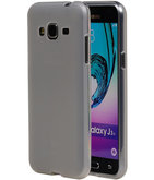 Hoesje voor Samsung Galaxy J3 TPU Transparant Wit