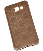 Goud Brocant TPU back case cover voor Hoesje voor Samsung Galaxy A3 (2016)