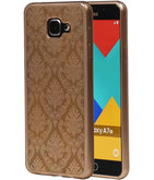 Goud Brocant TPU back case cover voor Hoesje voor Samsung Galaxy A7 (2016)