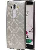 Zilver Brocant TPU back case cover voor Hoesje voor LG G4