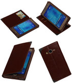 Hoesje voor Samsung Galaxy J5 2015 - Bruin TPU Map Bookstyle