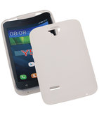 Hoesje voor Huawei Y560 / Y5 TPU Transparant Wit