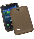 Hoesje voor Huawei Y560 / Y5 TPU Transparant Grijs