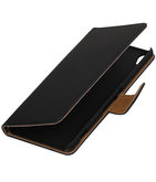 Zwart Effen booktype wallet cover voor Hoesje voor XiaoMi Mi 5