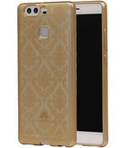 Goud Brocant TPU back case cover voor Hoesje voor Huawei P9