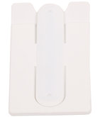 Wit TPU pashouder / kaarthouder met stand functie