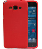 Rood Zand TPU back case cover voor Hoesje voor Samsung Galaxy Grand Prime