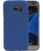 Blauw Zand TPU back case cover voor Hoesje voor Samsung Galaxy S7
