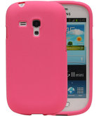 Roze Zand TPU back case cover voor Hoesje voor Samsung Galaxy S3 mini I8190