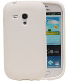 Wit Zand TPU back case cover voor Hoesje voor Samsung Galaxy S3 mini I8190