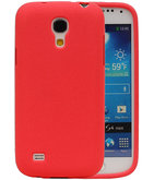 Rood Zand TPU back case cover voor Hoesje voor Samsung Galaxy S4 mini I9190 Rood Zand TPU back case cover voor Hoesje voor Samsung Galaxy S4 mini I9190
