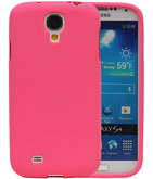 Roze Zand TPU back case cover voor Hoesje voor Samsung Galaxy S4 I9500