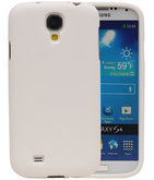 Wit Zand TPU back case cover voor Hoesje voor Samsung Galaxy S4 I9500