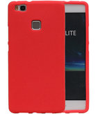 Rood Zand TPU back case cover voor Hoesje voor Huawei P9 Lite