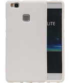 Wit Zand TPU back case cover voor Hoesje voor Huawei P9 Lite