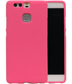 Roze Zand TPU back case cover voor Hoesje voor Huawei P9