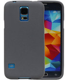 Grijs Zand TPU back case cover voor Hoesje voor Samsung Galaxy S5