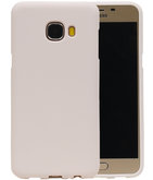 Wit Zand TPU back case cover voor Hoesje voor Samsung Galaxy C5