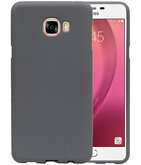Grijs Zand TPU back case cover voor Hoesje voor Samsung Galaxy C7