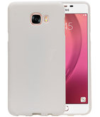 Wit Zand TPU back case cover voor Hoesje voor Samsung Galaxy C7