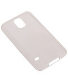 Hoesje voor Samsung Galaxy S4 Cover Hoesje Tpu Wit-Transparant