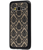 Zwart Brocant TPU back case cover voor Hoesje voor Samsung Galaxy C5