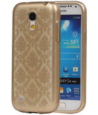 Goud Brocant TPU back case cover voor Hoesje voor Samsung Galaxy S4 Mini Goud Brocant TPU back case cover voor Hoesje voor Samsung Galaxy S4 Mini
