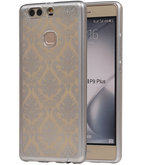 Zilver Brocant TPU back case cover voor Hoesje voor Huawei P9 Plus