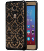 Zwart Brocant TPU back case cover voor Hoesje voor Huawei Honor 5X