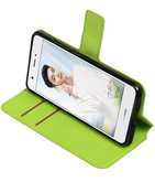 Groen Hoesje voor Huawei Nova TPU wallet case booktype HM Book