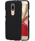 Hoesje voor Motorola Moto M TPU back case Zwart