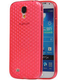 Hoesje voor Samsung Galaxy S4 i9500 Diamant TPU back case Roze