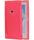 Hoesje voor Nokia Lumia 920 Diamant TPU back case Roze