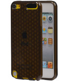 Hoesje voor Apple iPod Touch 5 / 6 Diamant TPU back case Zwart