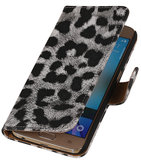 Zilver Luipaard Booktype wallet voor Hoesje voor Apple iPhone 6 Plus / 6s Plus