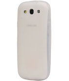 Hoesje voor Samsung Galaxy Grand Neo i9082 / i9060 TPU back case Wit