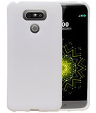 Wit Zand TPU back case cover voor Hoesje voor LG G6