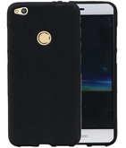 Zwart Zand TPU back case cover voor Hoesje voor Huawei P8 Lite 2017 / P9 Lite 2017