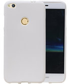 Wit Zand TPU back case cover voor Hoesje voor Huawei P8 Lite 2017 / P9 Lite 2017
