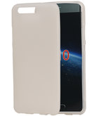 Hoesje voor Huawei P10 TPU back case transparant Wit
