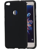 Hoesje voor Huawei P8 Lite 2017 / P9 Lite 2017 TPU back case Zwart