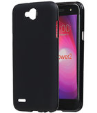 Hoesje voor LG X Power 2 TPU back case Zwart