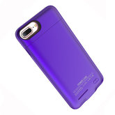 Paars smart batterij Hoesje voor Apple iPhone 6 Plus / 6s Plus en iPhone 7 Plus en iPhone 8 Plus