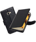 Zwart Portemonnee booktype Hoesje voor Samsung Galaxy A3 2017 A320