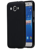 Hoesje voor Huawei Y3 2017 TPU back case Zwart
