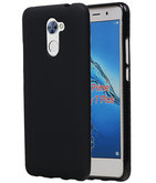 Hoesje voor Huawei Y7 Prime TPU back case Zwart
