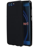 Hoesje voor Huawei Honor 9 TPU back case Zwart