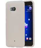 Hoesje voor HTC U11 TPU back case Wit