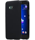 Hoesje voor HTC U11 TPU back case Zwart